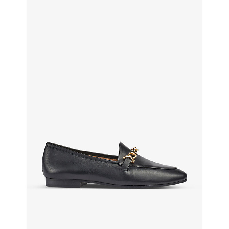 Lk Bennett Adalynn snaffle leather loafers