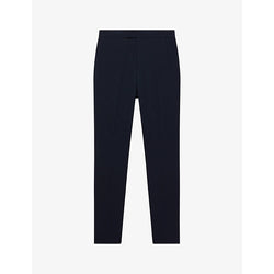  Reiss Found slim-leg mid-rise stretch-woven trousers