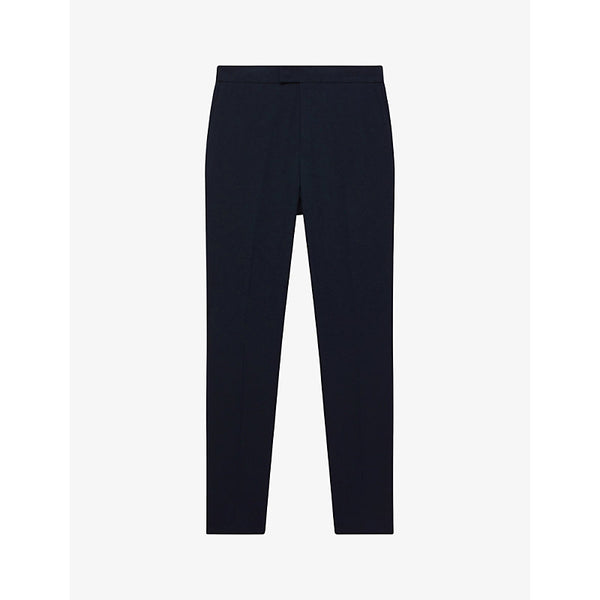  Reiss Found slim-leg mid-rise stretch-woven trousers