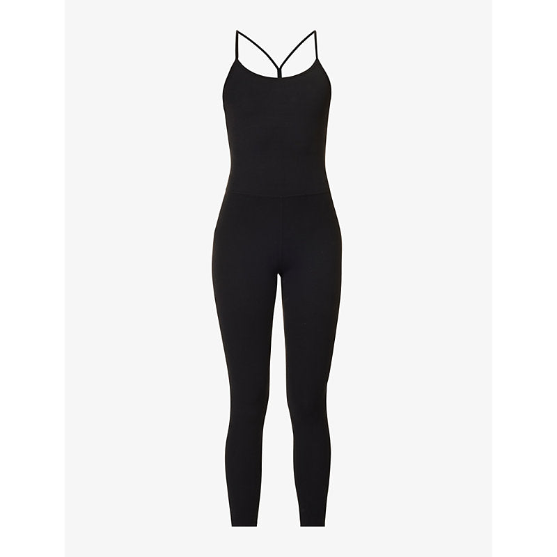  Splits59 Airweight scoop-neck stretch-woven jumpsuit