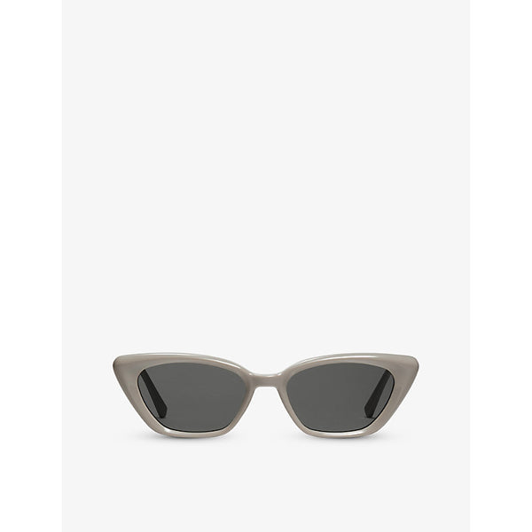 Gentle Monster Terra Cotta G10 cat-eye branded-arm acetate sunglasses