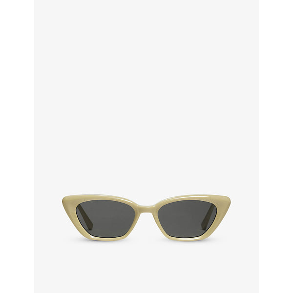 Gentle Monster Terra Cotta Y6 cat-eye branded-arm acetate sunglasses