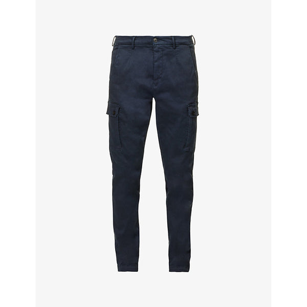  Replay Jaan Hypercargo tapered-leg stretch-cotton blend trousers