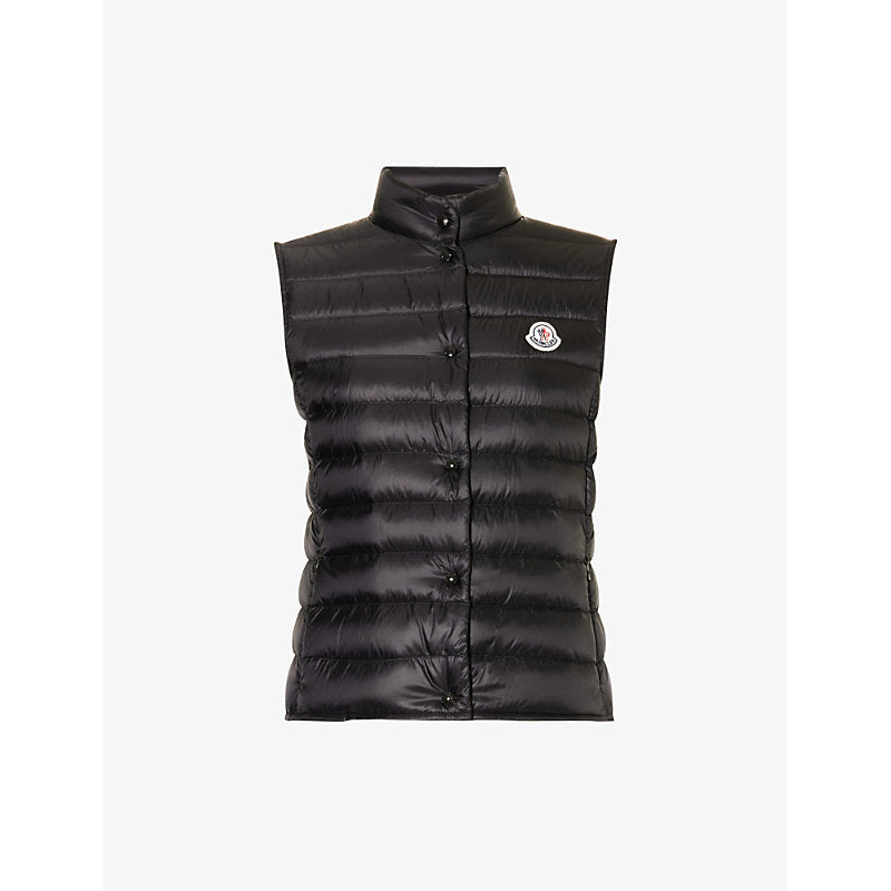 Womens Moncler Liane brand-patch regular-fit shell-down vest