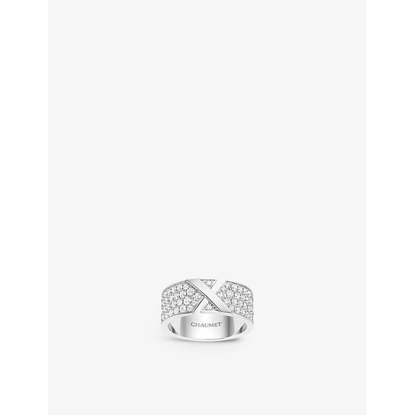 Chaumet Liens Évidence 18ct white-gold and 1.56ct diamond ring