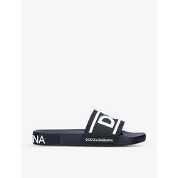 Dolce & Gabbana Logo-embellished moulded sliders