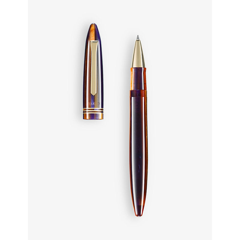 Tibaldi Infrangible resin and stainless-steel rollerball pen