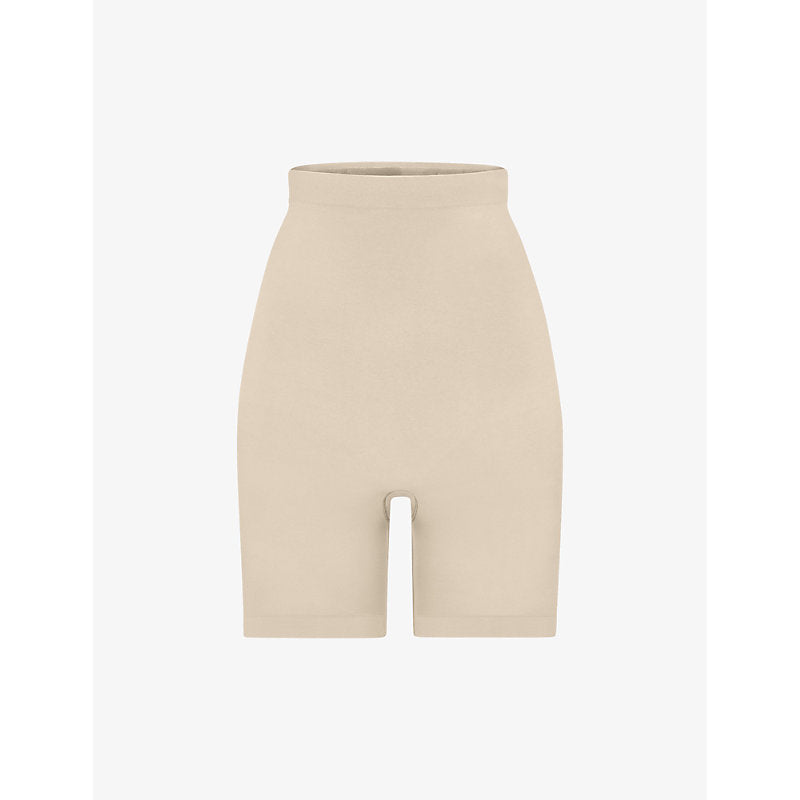  Skims Sculpt fitted stretch-woven shorts