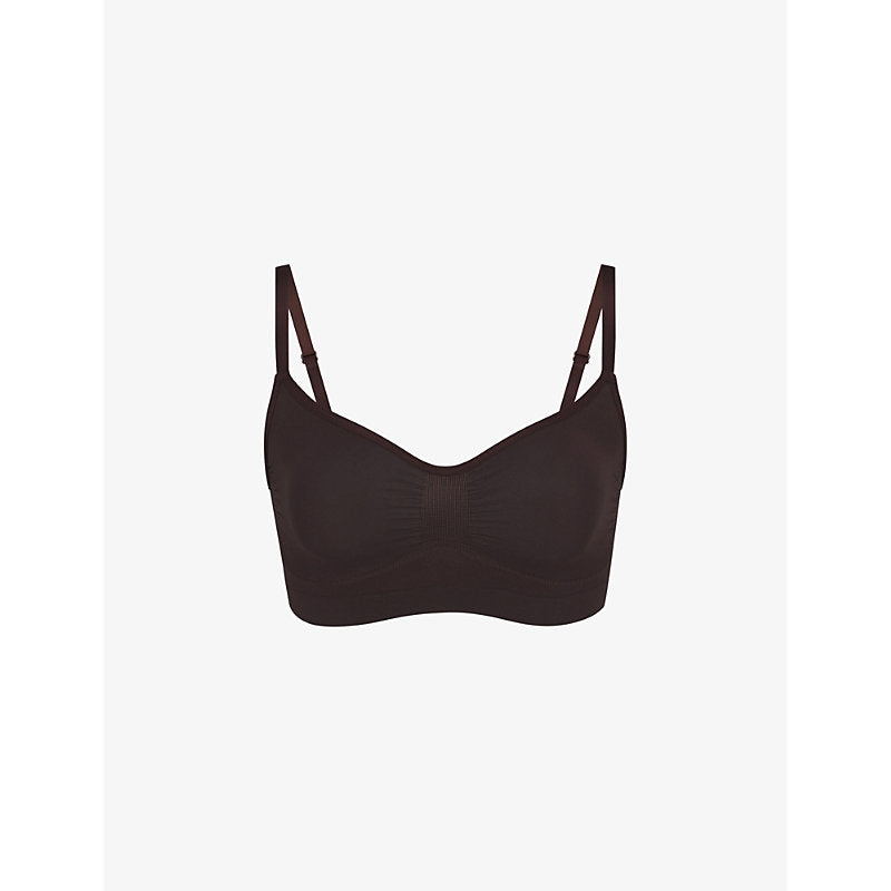 Womens Skims Sculpting scoop-neck stretch-woven bra