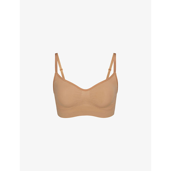 Womens Skims Sculpting scoop-neck stretch-woven bra