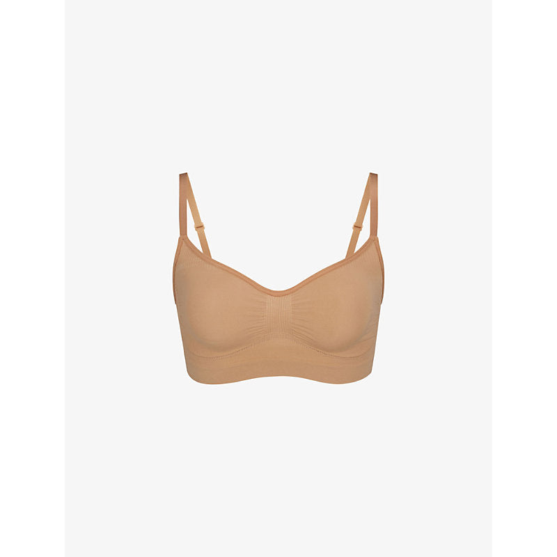 Womens Skims Sculpting scoop-neck stretch-woven bra