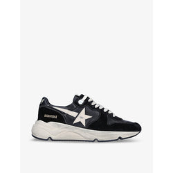  Golden Goose Pure Star star-embroidered suede low-top trainers