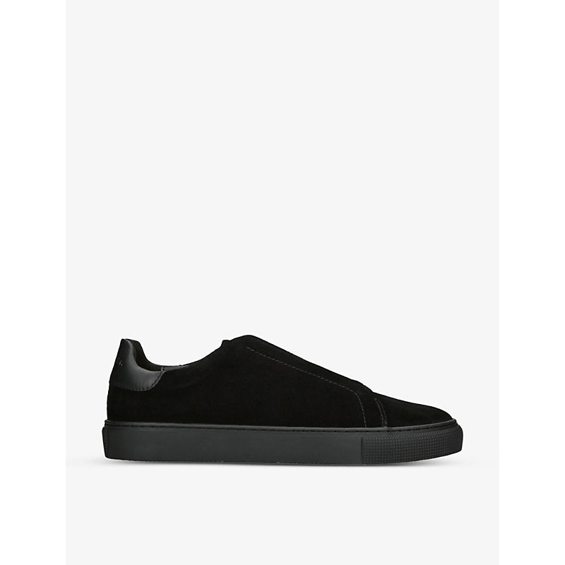 Kurt Geiger London Lennon slip-on suede low-top trainers | Kurt Geiger London