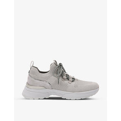 Carvela Adorn contrast-panel knitted low-top trainers | Carvela