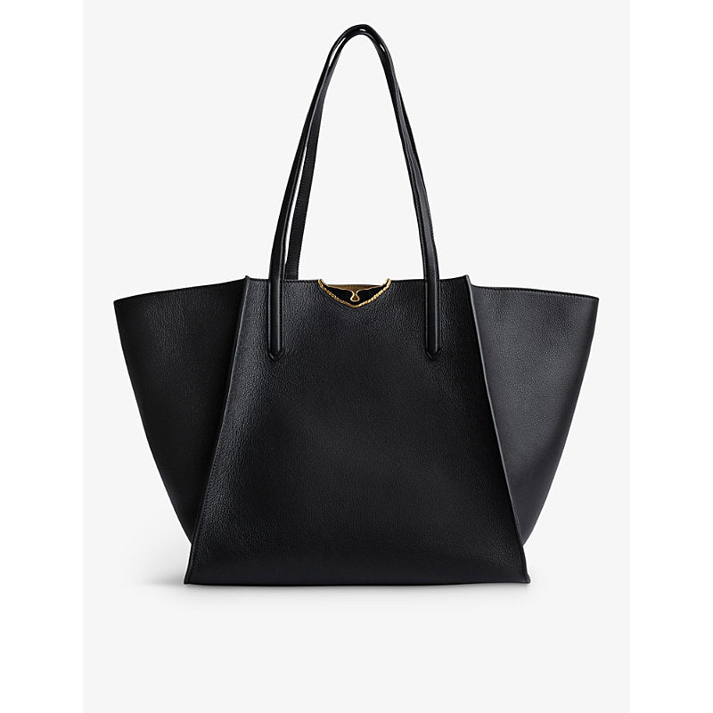  Zadig&Voltaire Le Borderline leather tote bag