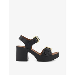 Dune Jenies leather platform sandals