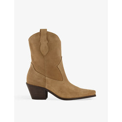 Dune Pardner pull-on suede ankle boots