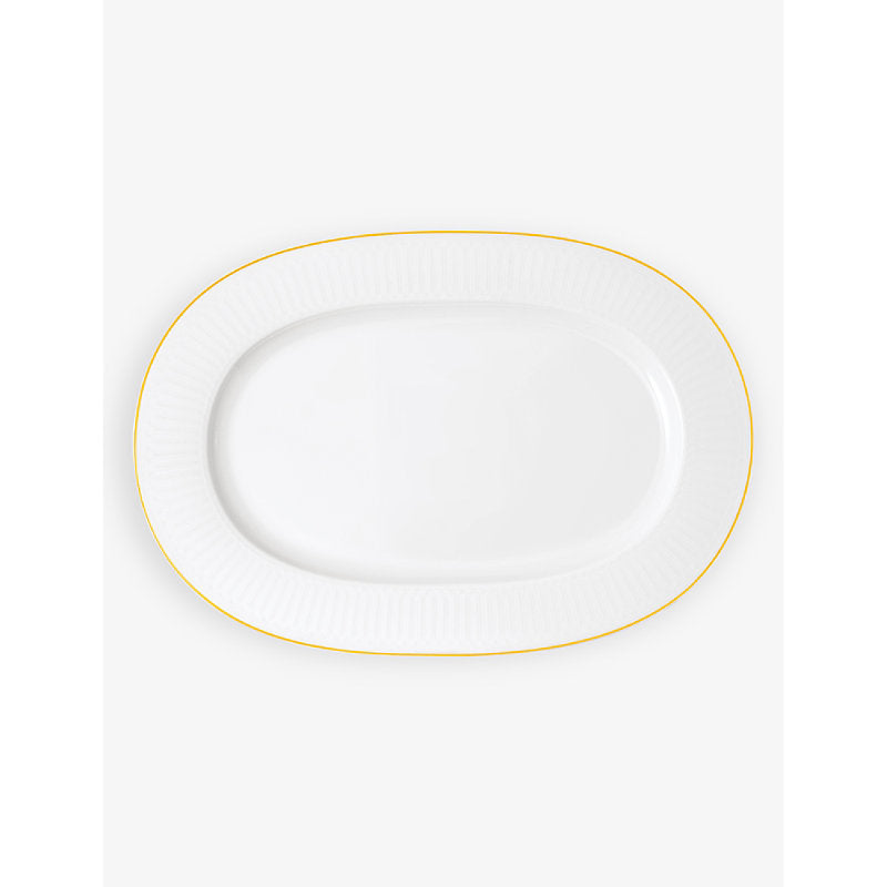 Villeroy & Boch Château Septfontaines bone-porcelain oval platter plate 41.5cm