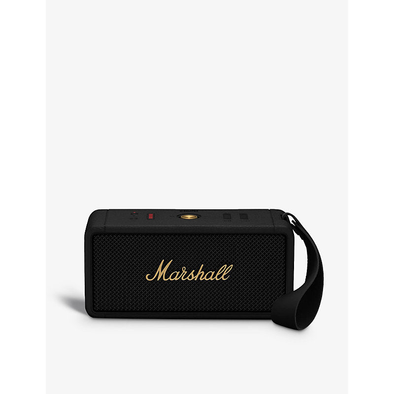 Marshall Middleton brass portable speakers