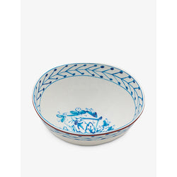 Seletti x Diesel Living Classics on Acid Fiori porcelain bowl 12cm