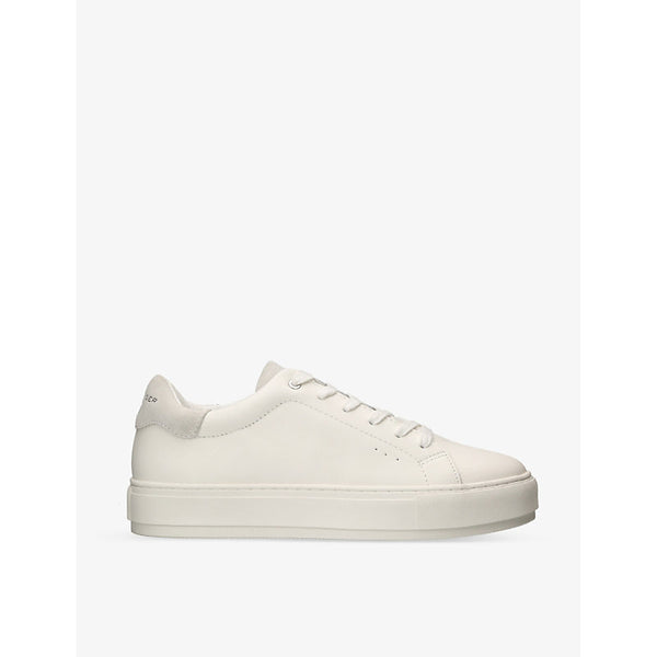 Kurt Geiger London Laney2 foil-logo leather low-top trainers