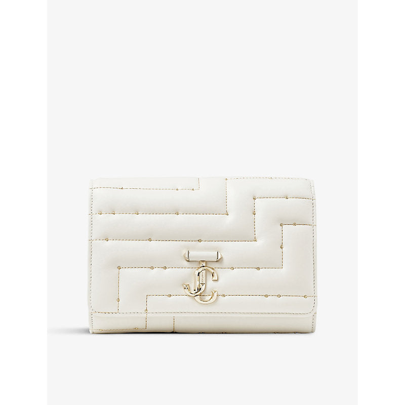  Jimmy Choo Avenue quilted leather cross-body bag