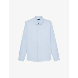  The Kooples Slim-fit cotton-blend shirt