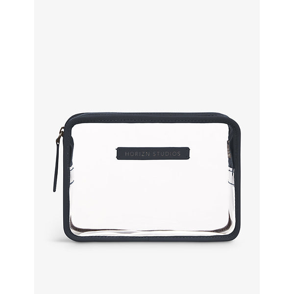 Horizn Studios Logo-patch transparent liquids acetate wash bag