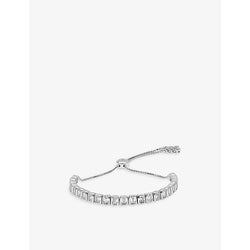  Carat London Cassidy sterling-silver and cubic zirconia bracelet