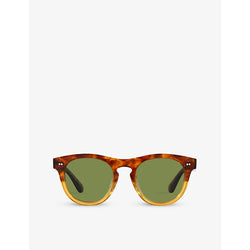 Oliver Peoples OV5509SU Rorke round-frame tortoiseshell acetate sunglasses | LYBSTORE