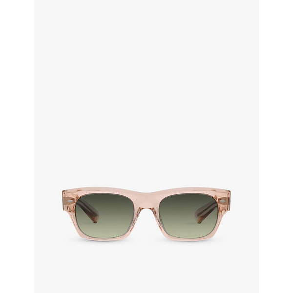 Oliver Peoples OV5514SU Kasdan rectangular-frame acetate sunglasses | LYBSTORE