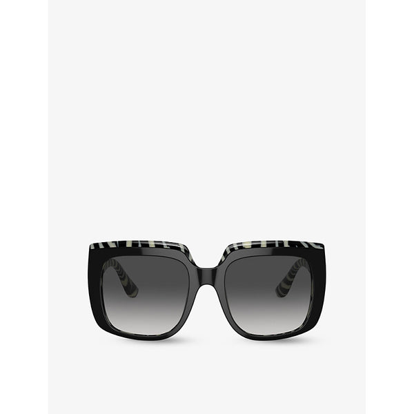  Dolce & Gabbana DG4414 square-frame acetate sunglasses