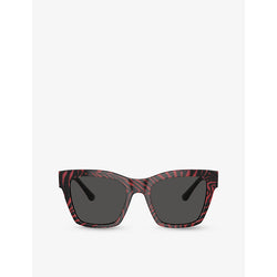  Dolce & Gabbana DG4384 square-frame acetate sunglasses