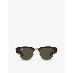 Womens Ray-Ban Mega Clubmaster square-frame acetate sunglasses