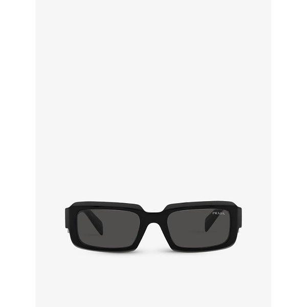 Prada PR 27ZS branded-arm rectangle-frame acetate sunglasses