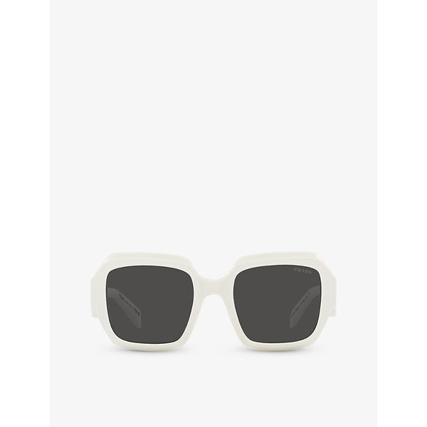 Prada PR 28ZS pillow-frame acetate sunglasses