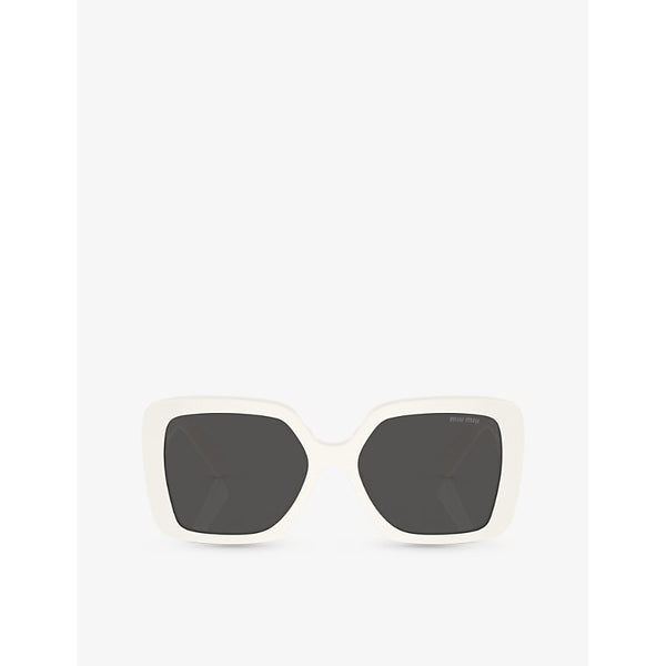 Miu Miu MU 10YS square-frame acetate sunglasses