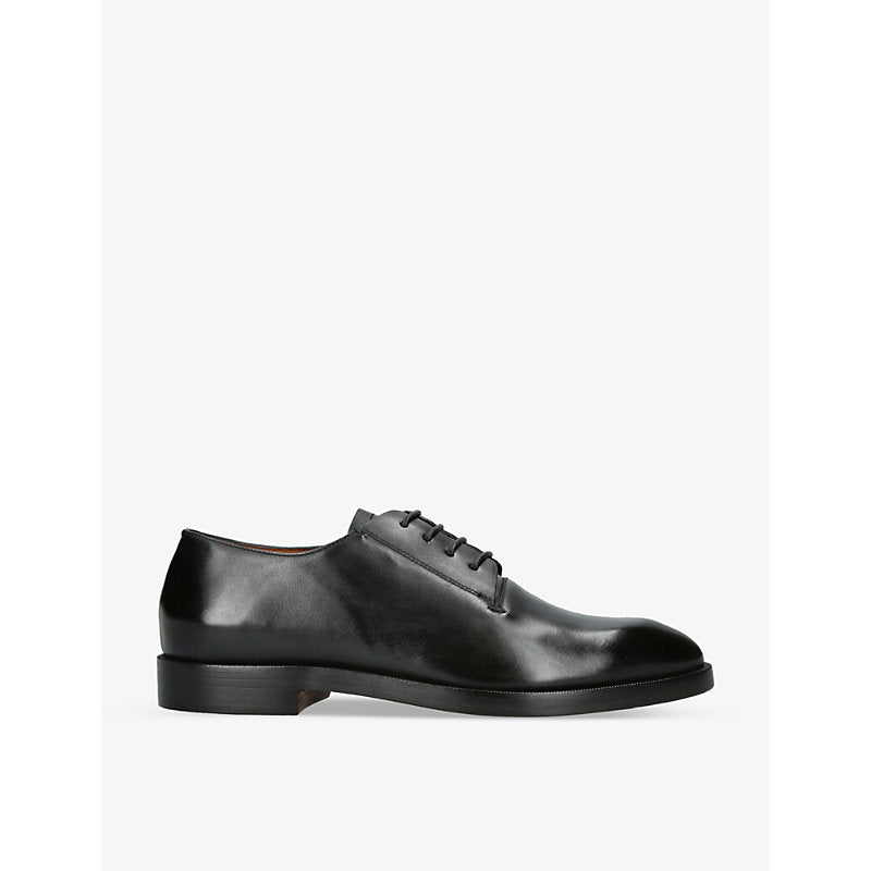 Zegna Torino tonal-stitching leather Oxford shoes