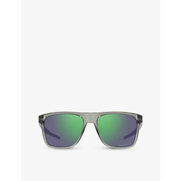  Oakley OO9100 Leffingwell square-frame acetate sunglasses