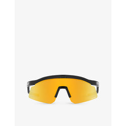  Oakley OO9229 Hydra shield-shape acetate sunglasses