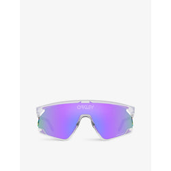  Oakley OO9237 BXTR rectangle-frame branded-lens metal sunglasses