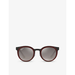  Ray-Ban RB3710 Bonnie round-frame metal sunglasses