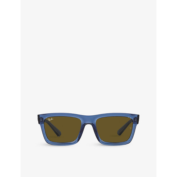  Ray-Ban RB4396 Warren rectangle-frame acetate sunglasses