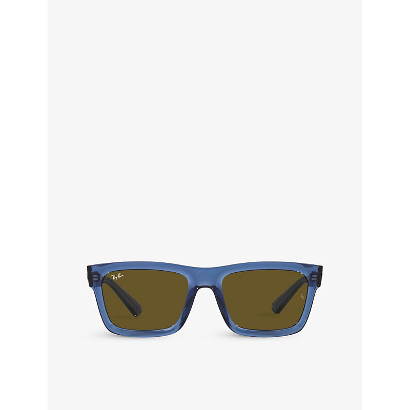  Ray-Ban RB4396 Warren rectangle-frame acetate sunglasses