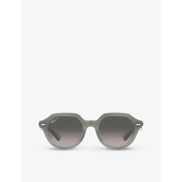  Ray-Ban RB4399 Solar Gina square-frame acetate sunglasses