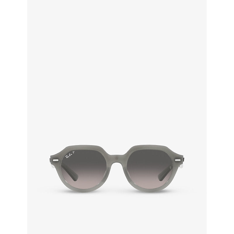  Ray-Ban RB4399 Solar Gina square-frame acetate sunglasses