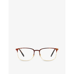  Ray-Ban RX6494 pillow-frame metal optical glasses