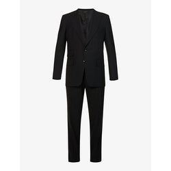  Tom Ford Single-breasted vented-back Shelton-fit stretch-wool suit