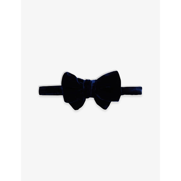  Tom Ford Brand-tab adjustable-length woven-blend bowtie