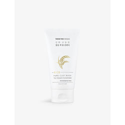 Thank You Farmer Rice Pure clay mask to foam cleanser 150ml